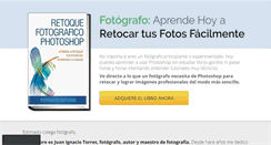 Desktop Screenshot of libroretoquefotografico.com